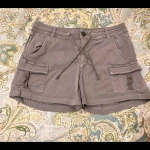 Women’s Gray Cargo Shorts - Size 10